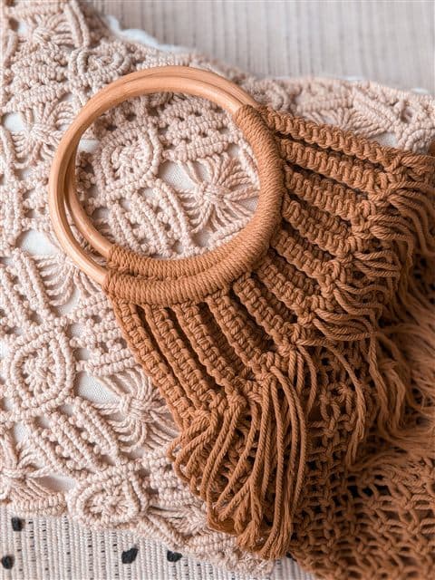 Example macrame wall hanging listing photo